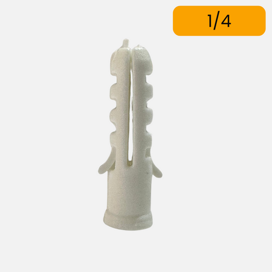 Chazo plastico 1/4