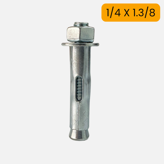 Chazo expansivo ah camisa 1/4 X 1.3/8