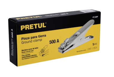 Pinza para tierra de 500 Amperes marca PRETUL