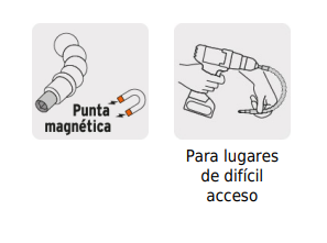 Extension 12" flexible para atornillar marca PRETUL