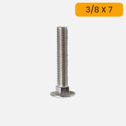 Tornillo carriage/carruaje de 3/8 X 7