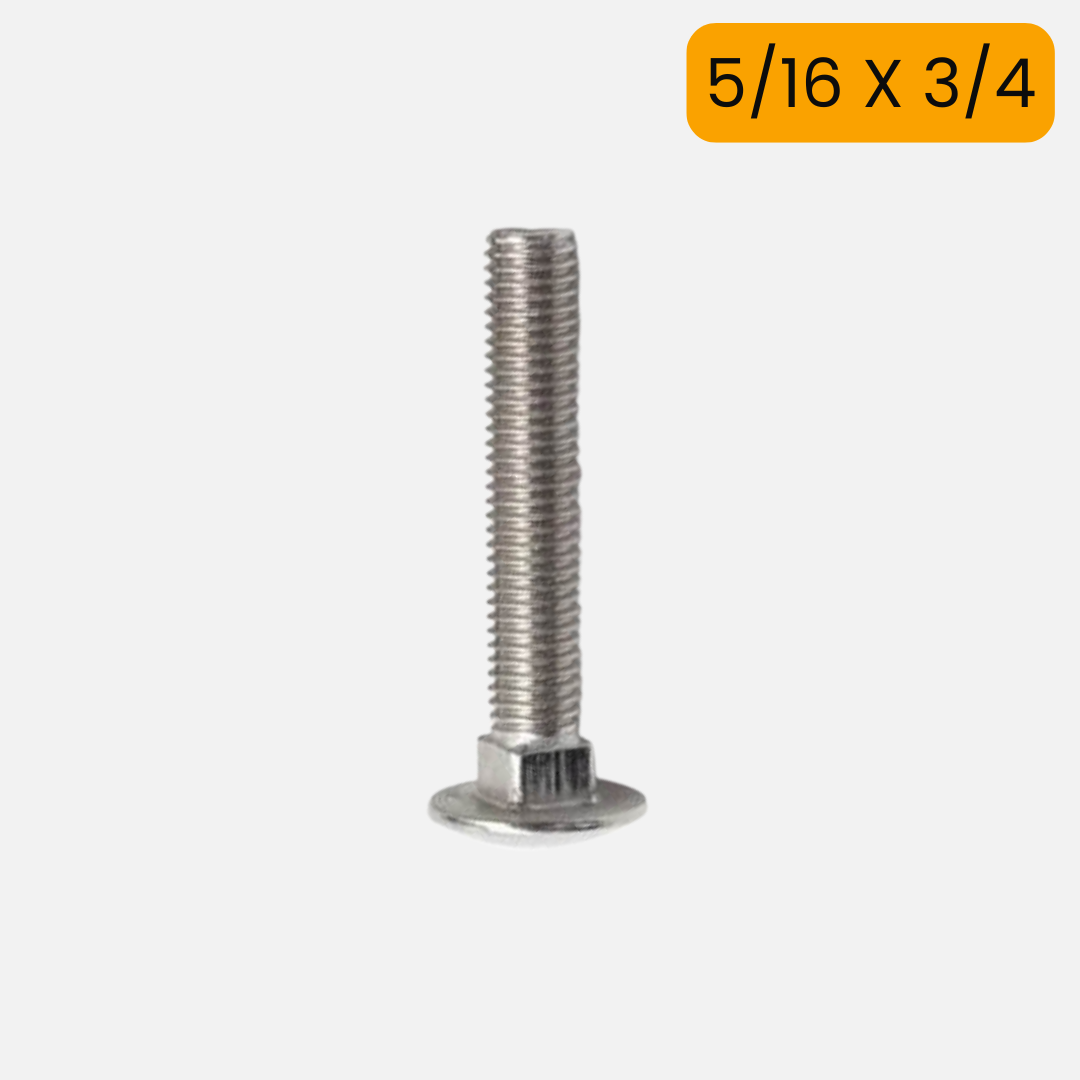 Tornillo carriage/carruaje de 5/16 X 3/4