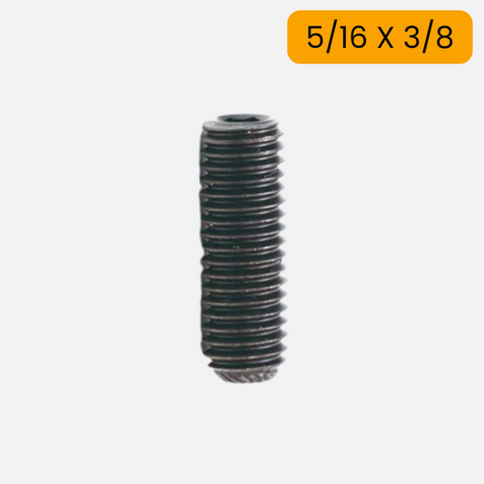 Tornillo bristol sin cabeza unc de 5/16 X 3/8