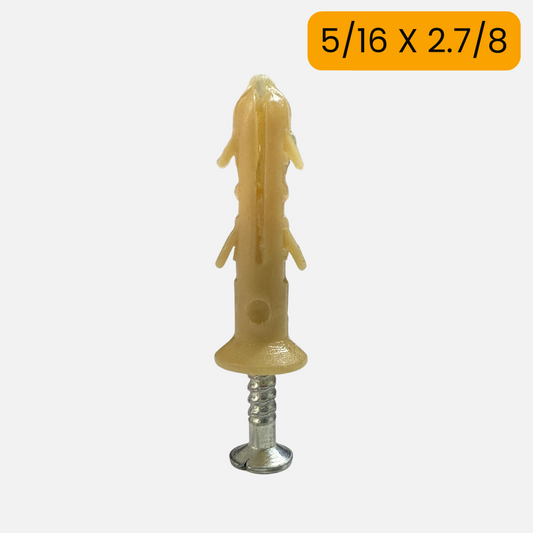Chazo puntilla nylon 5/16 X 2,7/8