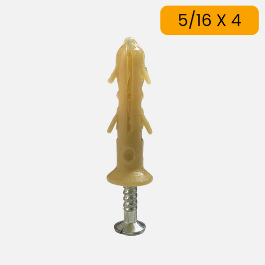 Chazo puntilla nylon 5/16 X 4