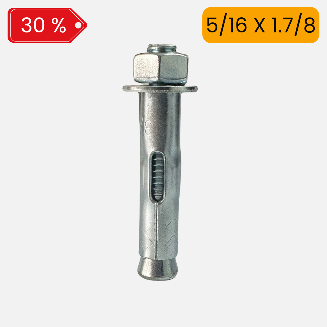 Chazo expansivo ah - camisa 5/16 X 1.7/8
