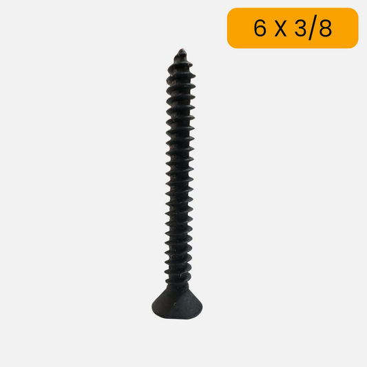 Tornillo para lamina cabeza avellan phillips pavonado 6 X 3/8