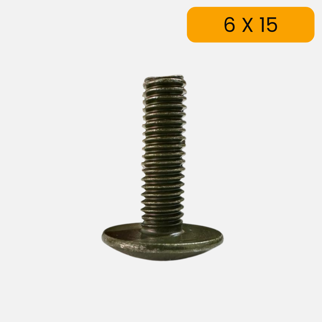 Tornillo paraguas verde de 6 X 15