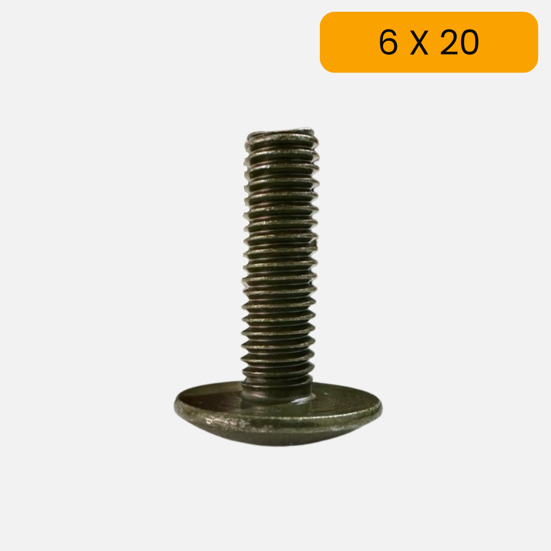 Tornillo paraguas verde de 6 X 20