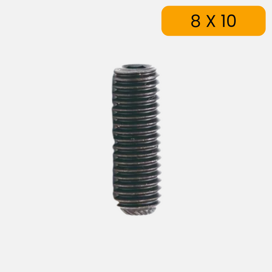 Tornillo bristol sin cabeza unc de 8 X 10