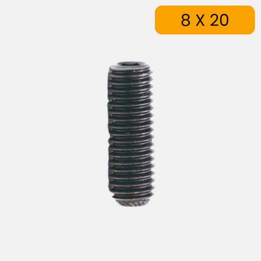 Tornillo bristol sin cabeza unc de 8 X 20