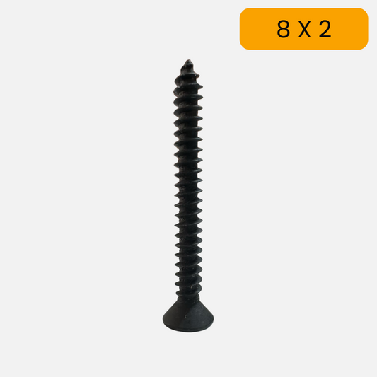 Tornillo para lamina cabeza avellan phillips pavonado 8 X 2