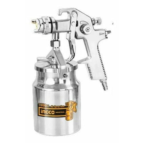 Pistola de pintar de alta 1000CC con tanque marca INGCO ASG2101