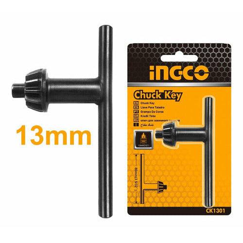 Llave taladro 1/2-13mm L80MM marca INGCO CK1301