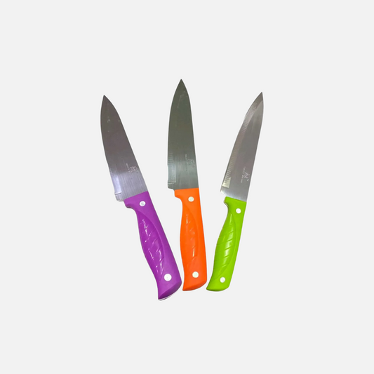 Cuchillo mango plastico