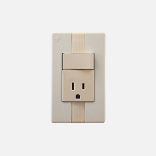 Interruptor mixto tipo ave beich o blanco