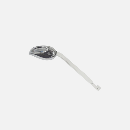 Manija sanitaria plastica cromada