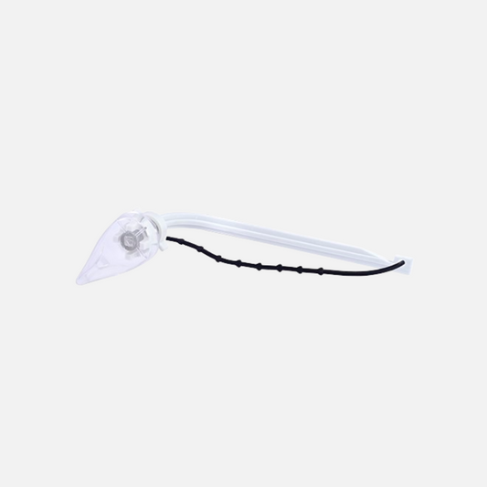 Manija sanitaria plastica cristal