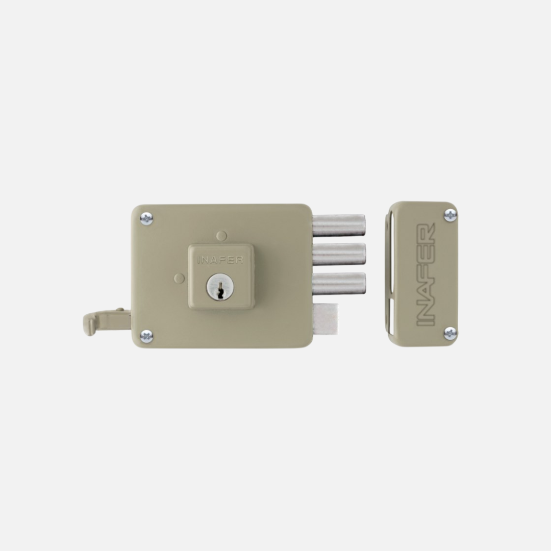Cerradura sobreponer derecha