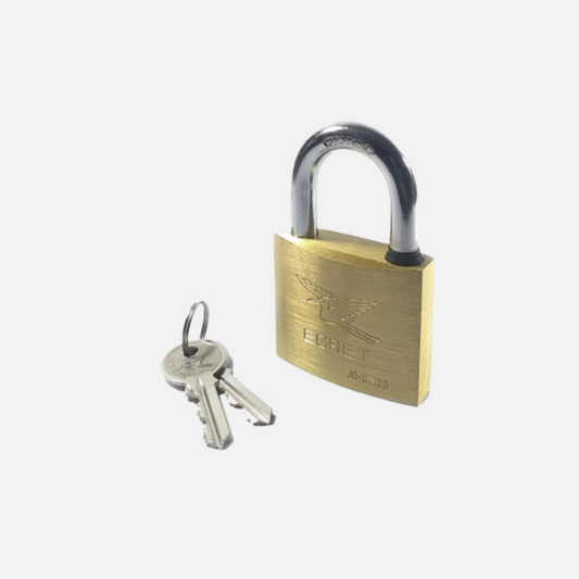 Candado workey dorado brillante