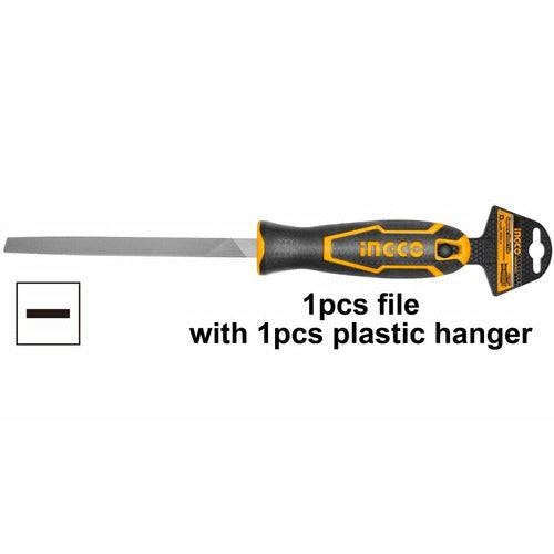 Lima plana acero T12 200MM marca INGCO HSFF088