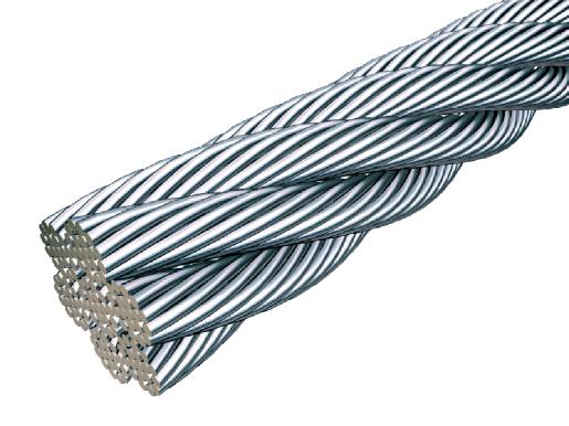 cable acero alma acero guaya  INOXIDABLE 7x7 316